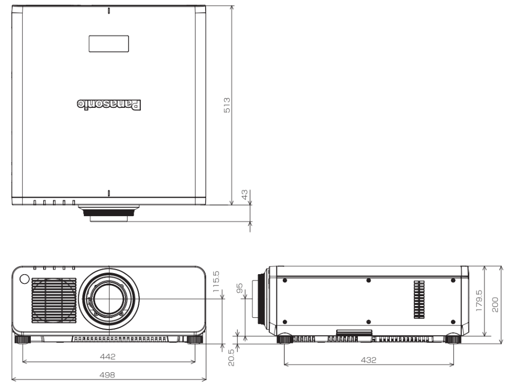 Panasonic 1チップDLPプロジェクター（PT-DW830K）