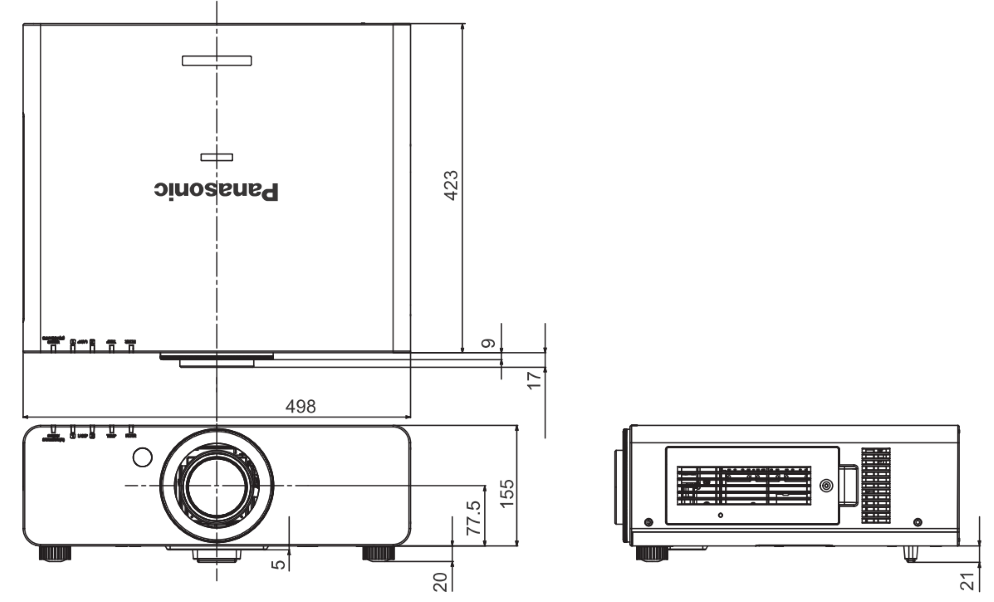 Panasonic 1チップDLPプロジェクター（PT-DX610K）