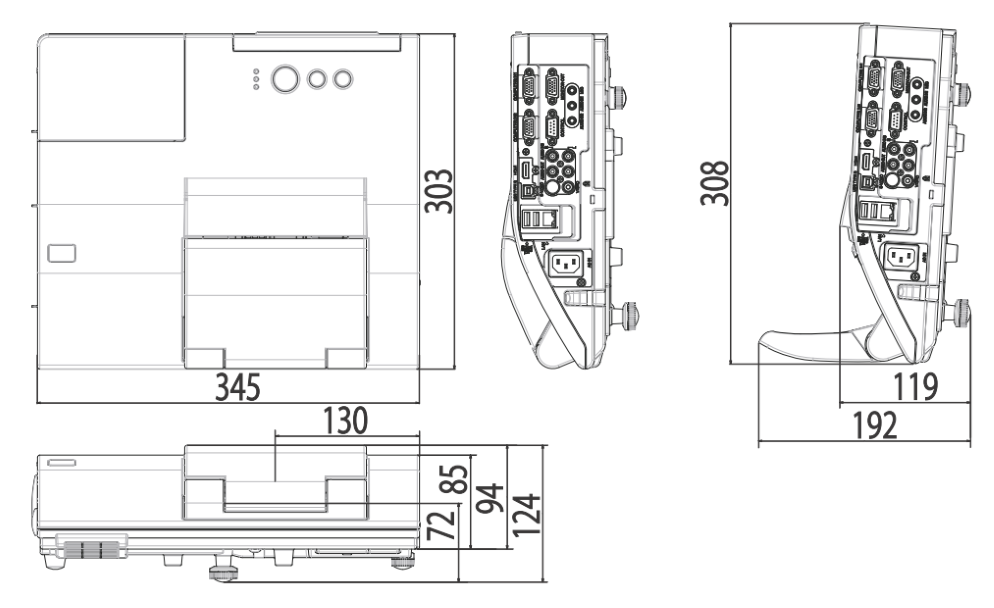 HITACHI 超短焦点液晶プロジェクター（CP-A352WNJ）