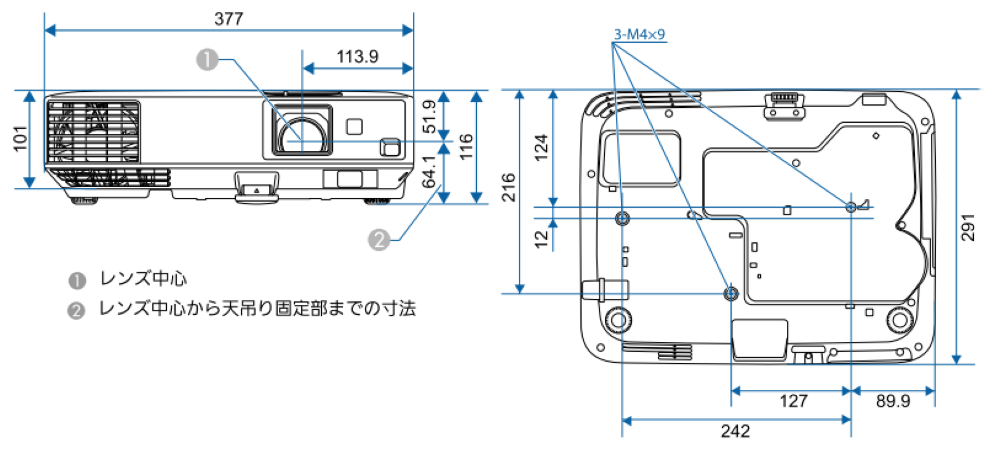 EPSON 液晶プロジェクター（EB-2065）