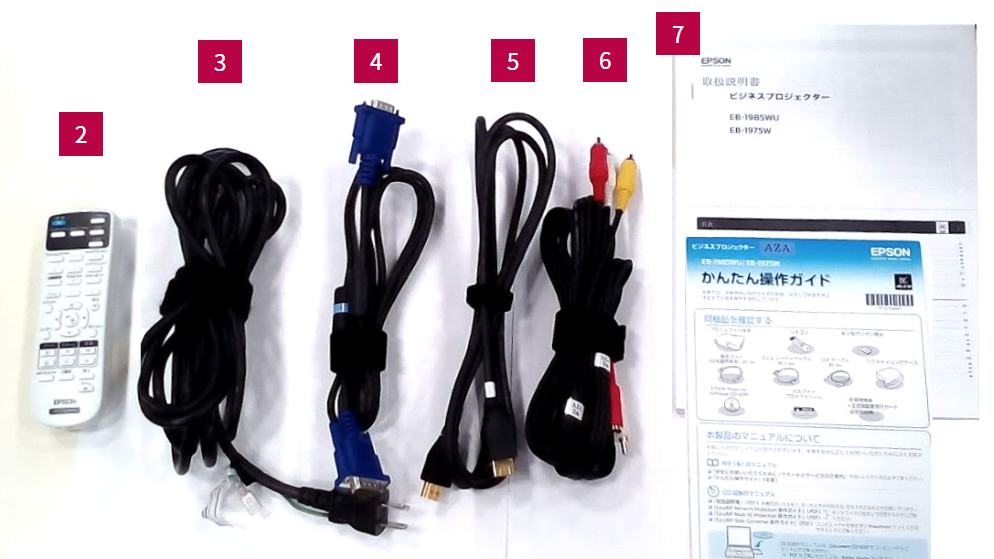 EPSON 液晶プロジェクター（EB-1975W）