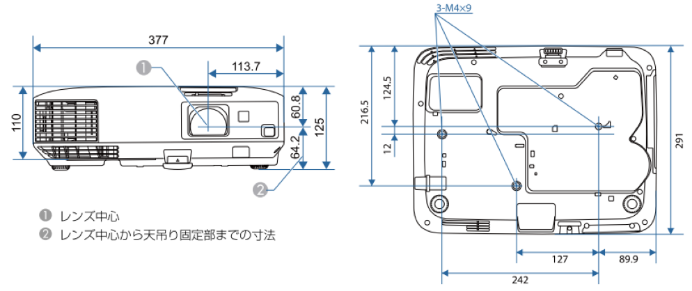 EPSON 液晶プロジェクター（EB-1975W）