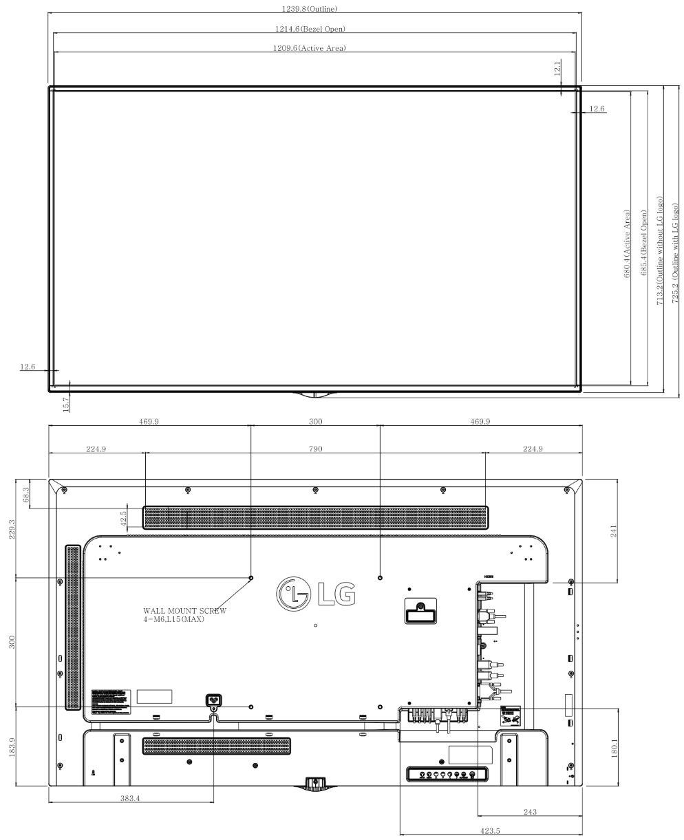 LG 55インチ4K液晶ディスプレイ（55UH5C）