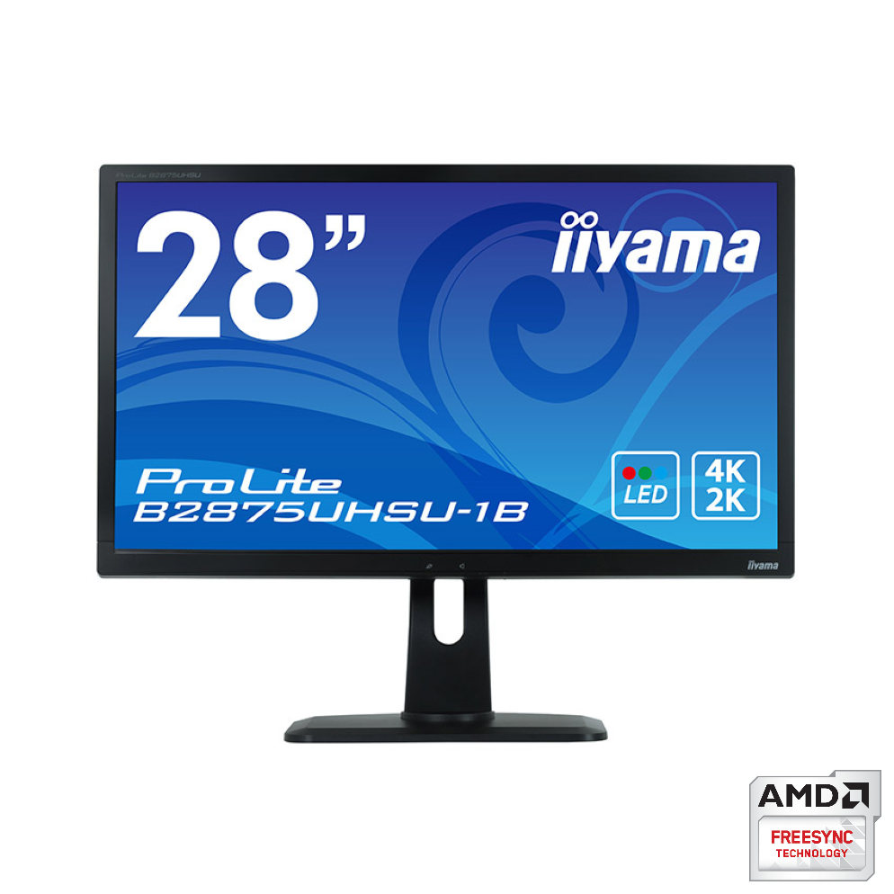 iiyama 28インチ4K液晶ディスプレイ（B2875UHSU）