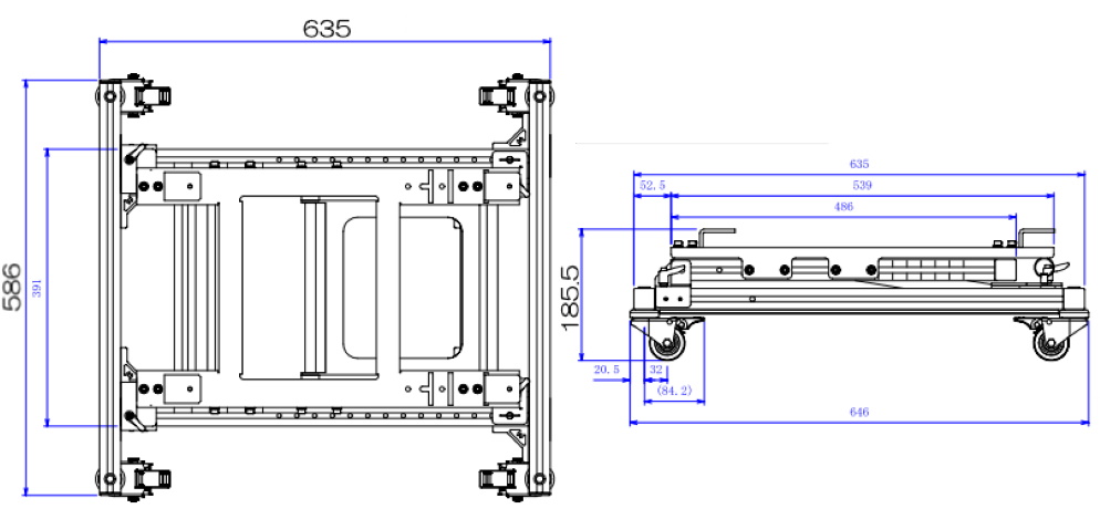 RATEC プロンプタースタンド（PT-1277E）