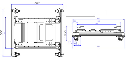 RATEC プロンプタースタンド（PT-1277E）