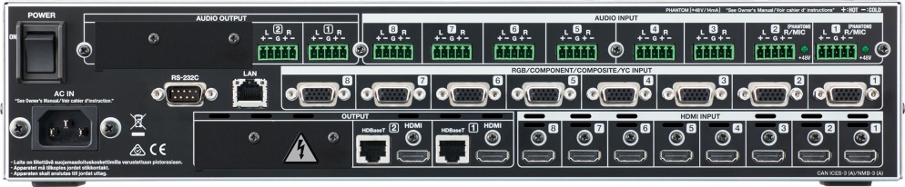 Roland マトリクススイッチャー（XS-82H）