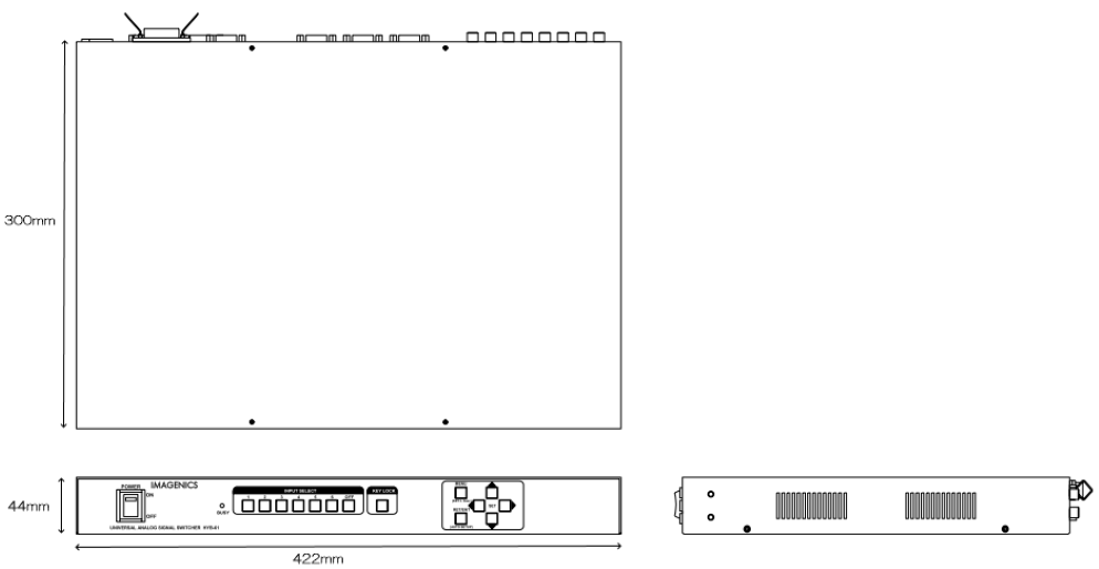 IMAGENICS ユニバーサルスイッチャー（HYB-61）