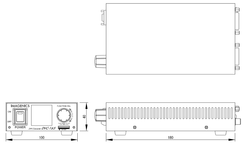 IMAGENICS DVI変換器（DVC-165）