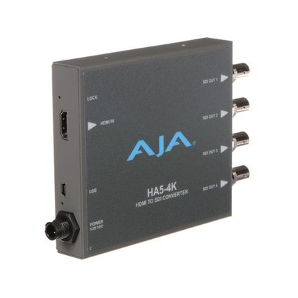 AJA HDMI2.0 to クアッドSDIコンバーター（HA5-4K）