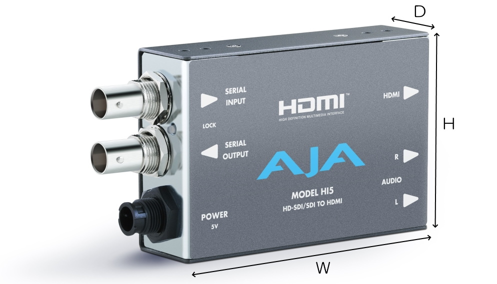 AJA SDI to HDMIコンバーター（HI5）  