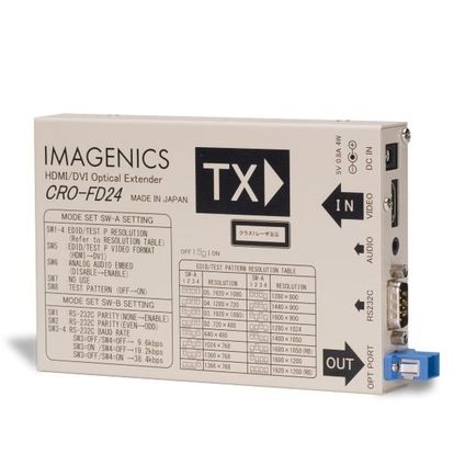 IMAGENICS HDMI光送信器（CRO-FD24TX）