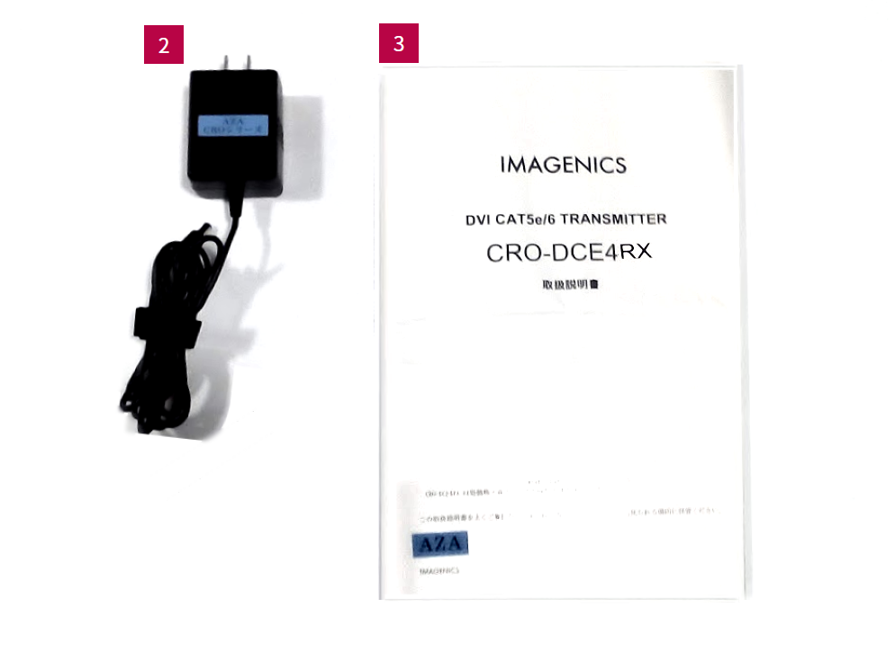 IMAGENICS DVIツイストペア受信器（CRO-DCE4RX）