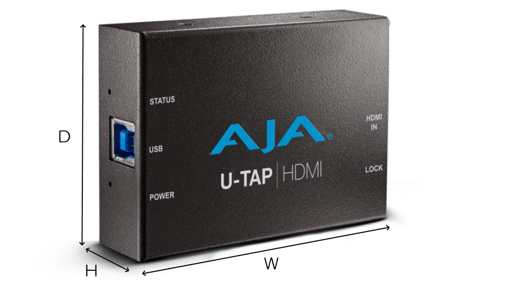 AJA USB3.0キャプチャーデバイス（U-TAP HDMI）