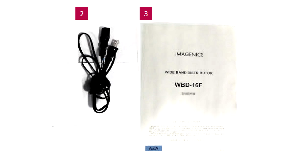 IMAGENICS RGB映像分配器（WBD-16F）