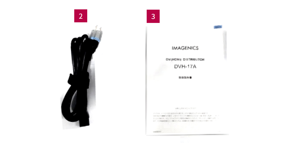 IMAGENICS DVI分配器（DVH-17A）