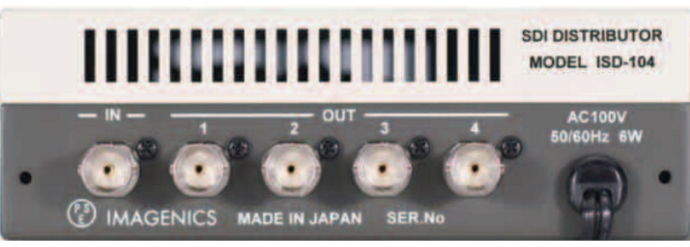 IMAGENICS HD/SD-SDI分配器（ISD-104）