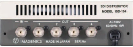 IMAGENICS HD/SD-SDI分配器（ISD-104）