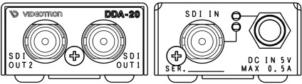 VIDEOTRON 3G/HD/SD-SDIリピーター（DDA-20）