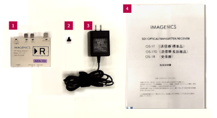 IMAGENICS SDI光受信器（OS-1R）