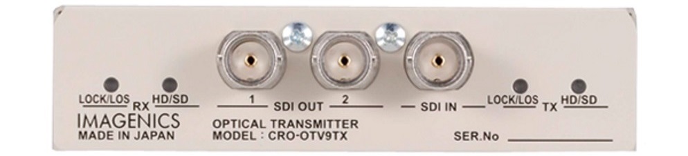 IMAGENICS 双方向SDI対応送信器（CRO-OTV9TX）