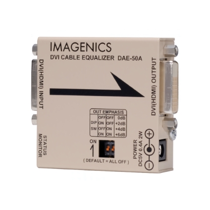 IMAGENICS DVIケーブルイコライザー（DAE-50A）