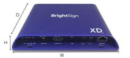 BrightSign メディアプレーヤー（XD1033）