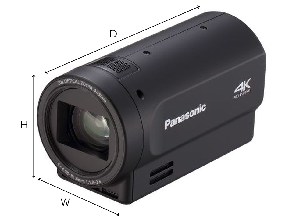 Panasonic AG-UMR20用コンパクトカメラヘッド（AG-UCK20GJ）