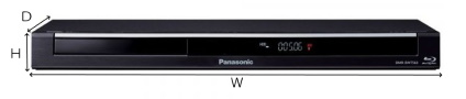 Panasonic HDD/ブルーレイレコーダー（DMR-BWT560-K）