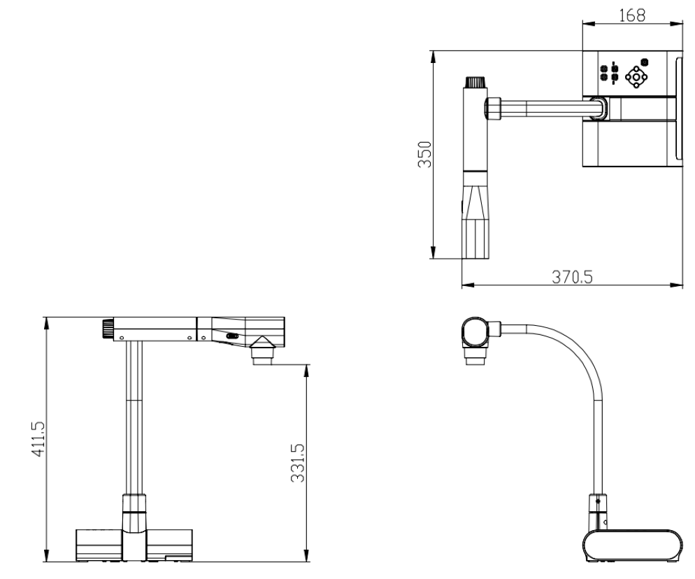 エルモ社 書画カメラ（L-1n）