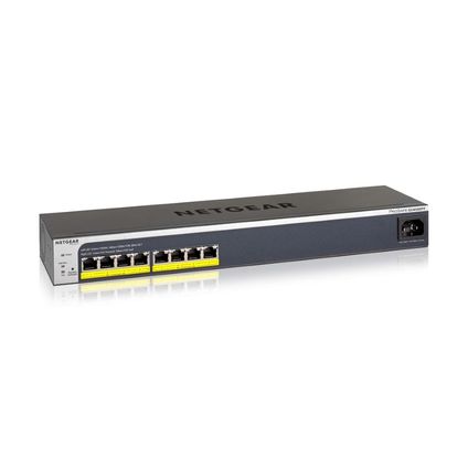 NETGEAR 8ポートスイッチングハブ（GS408EPP-100AJS）PoE+対応