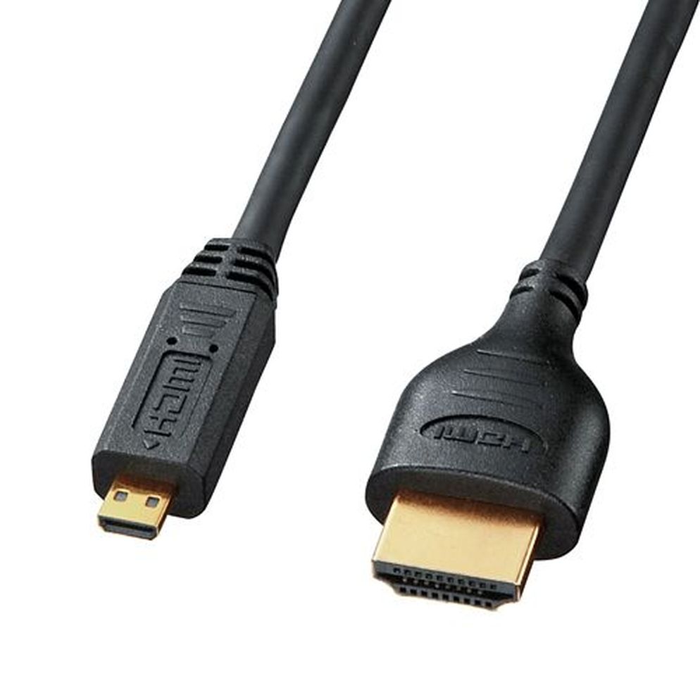 サンワサプライ HDMI～マイクロHDMI変換ケーブル 3m