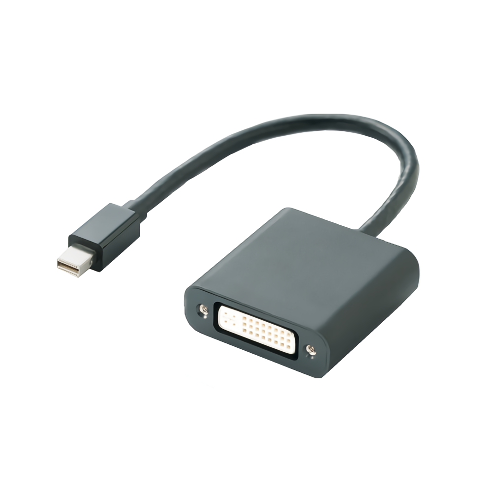 ELECOM mini DisplayPort～DVI-Dメス変換ケーブル 0.1m