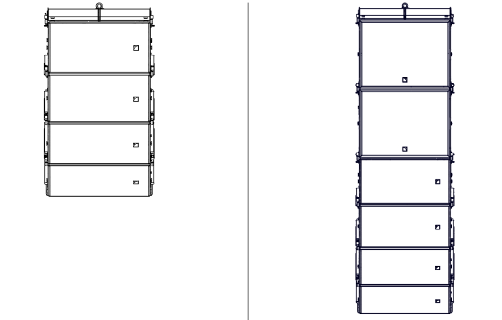 L-ACOUSTICS ARCS WIFO横吊金具（WIFOBUMP） 2個1組