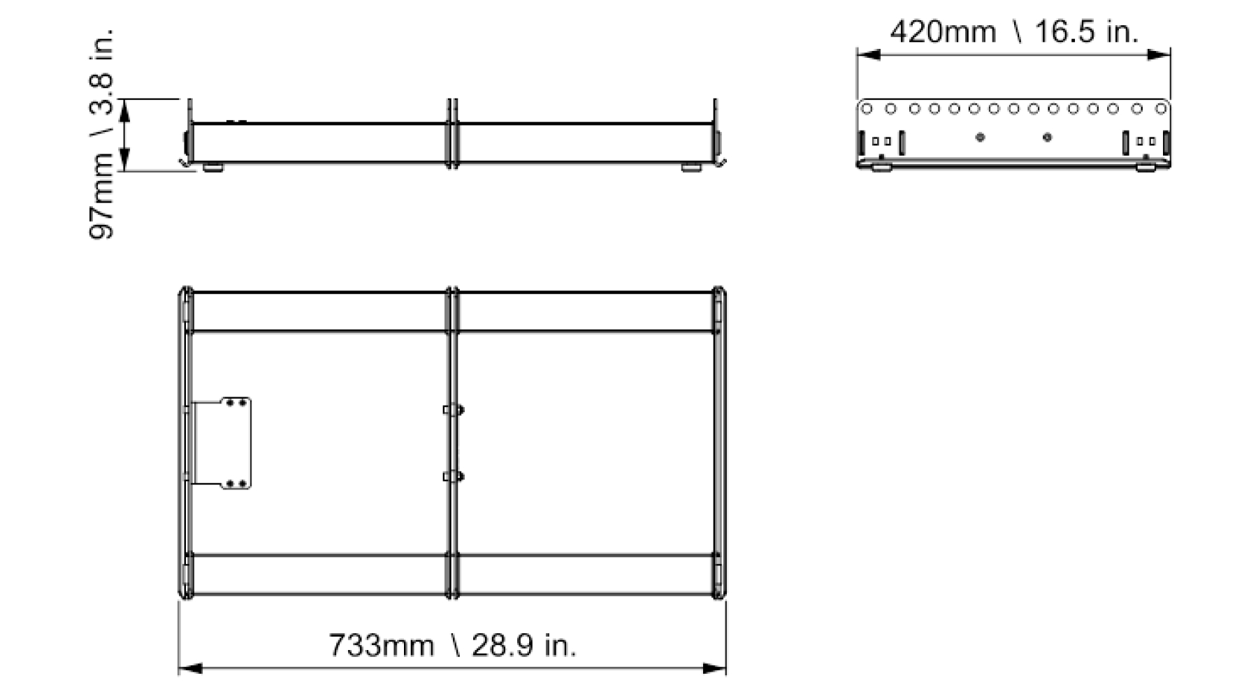 L-ACOUSTICS ARCS WIFO横吊金具（WIFOBUMP） 2個1組