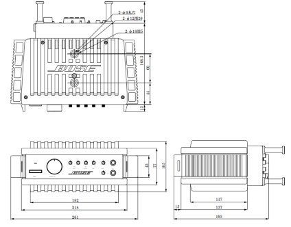 BOSE ミキシングアンプ（2705MX）