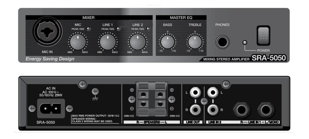 Roland ミキシングアンプ（SRA-5050）