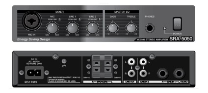 Roland ミキシングアンプ（SRA-5050）