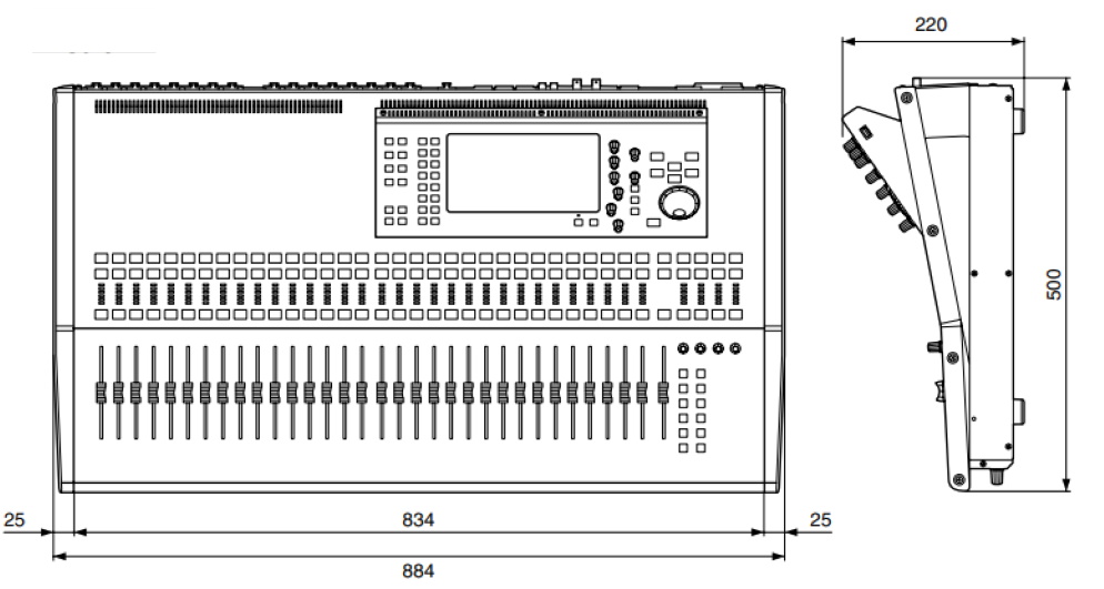 YAMAHA 32chデジタルミキサー（LS9-32）