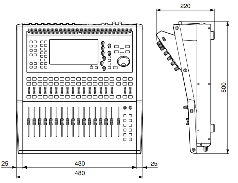 YAMAHA 16chデジタルミキサー（LS9-16）