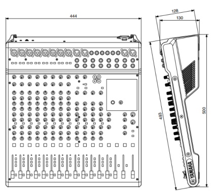 YAMAHA 16chアナログミキサー（MG16XU）