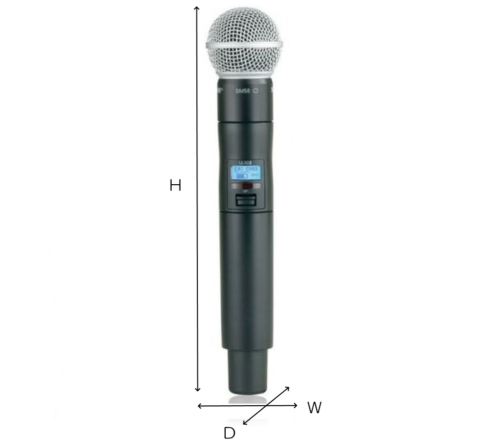 SHURE 1.2GHz帯デジタルワイヤレスマイク（ULXD2/SM58-Z16）