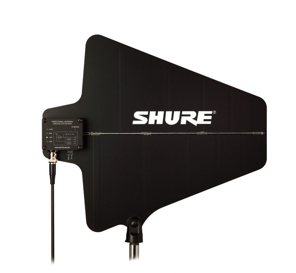 SHURE B帯アクティブ指向性アンテナ（UA874WB）*2個1組