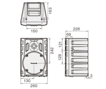 Panasonic パワードスピーカー（WS-X77）