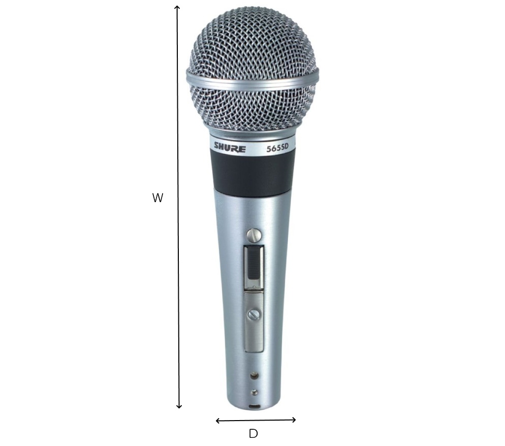 SHURE ダイナミックマイク（565SD-LC）