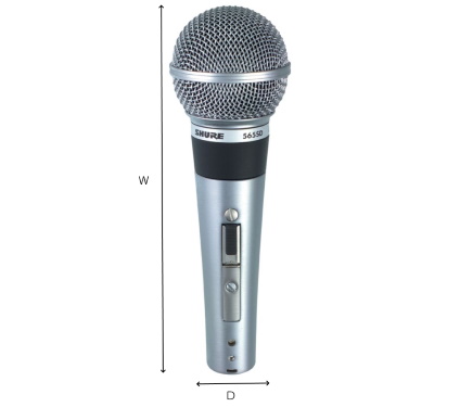 SHURE ダイナミックマイク（565SD-LC）