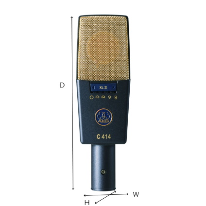 AKG コンデンサーマイク（C414-XLⅡ）