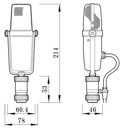 SONY コンデンサーマイク（C-38B）