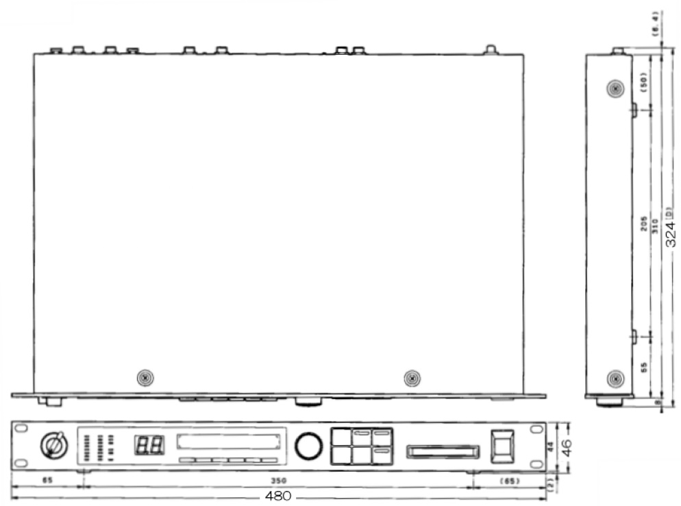 YAMAHA マルチエフェクター（SPX990） 